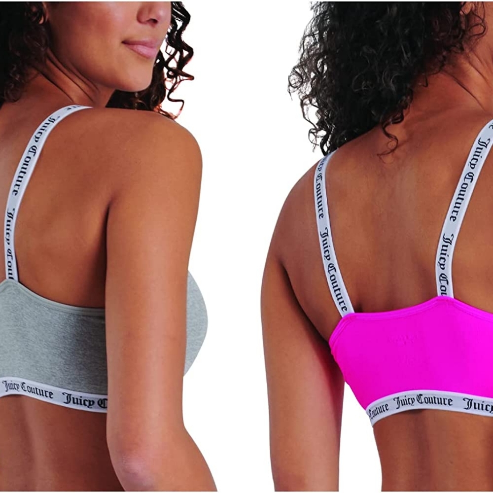 💞JUICY COUTURE BRAND NEW 2-PACK BRALETTE SIZE M - Picture 8 of 12